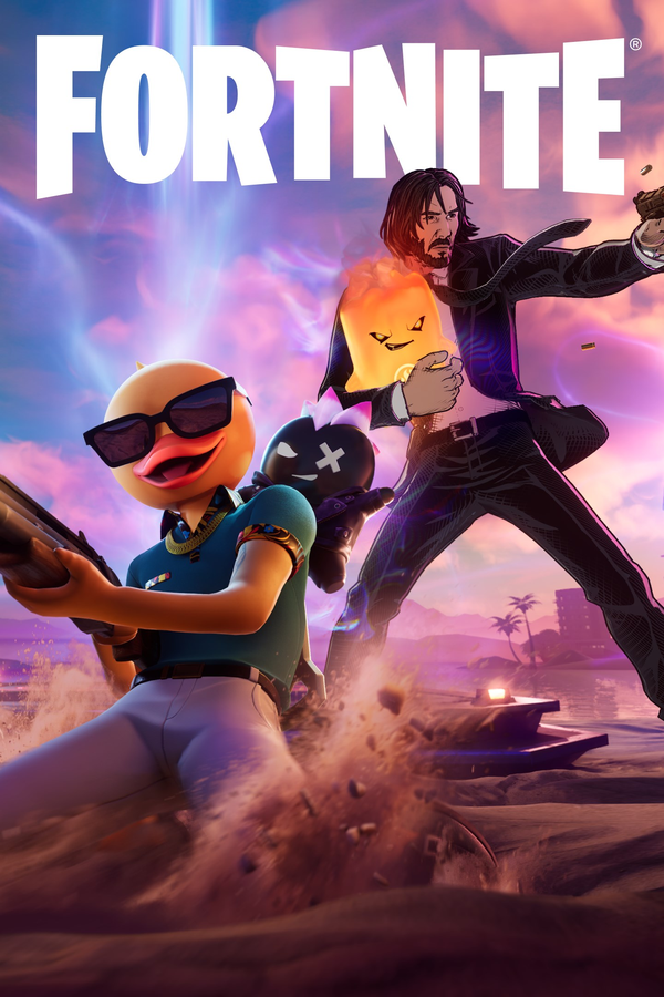 Game artwork portrait - fortnite