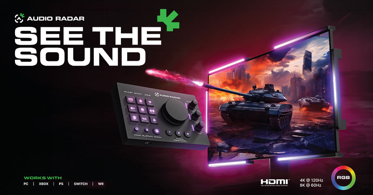 Audio Radar | See the Sound — Surround Vision for Gamers