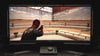 Accuracy testing in PUBG's Sound Lab. The player shoots targets by ear while Audio Radar lights the direction each gunshot came from.